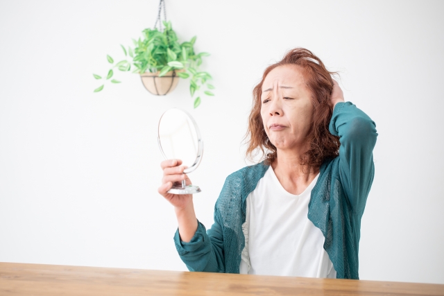 薄毛が気になる 髪のコシがなくなった